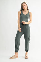 Load image into Gallery viewer, Brushed Hacci Lounge Tank Top