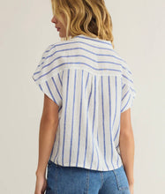 Load image into Gallery viewer, Z Supply PARALLEL STRIPED LINEN TOP