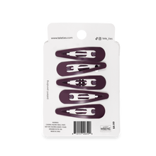 Load image into Gallery viewer, TELETIES - Purple Haze Snap Clips (6Ct)