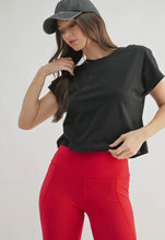 Load image into Gallery viewer, Core cotton Boxy Top