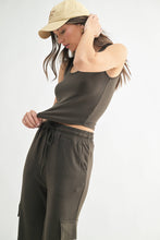 Load image into Gallery viewer, Brushed Hacci Lounge Tank Top