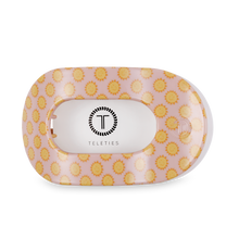 Load image into Gallery viewer, TELETIES - Round Flat Hair Clip | Large | Sunny Days Ahead