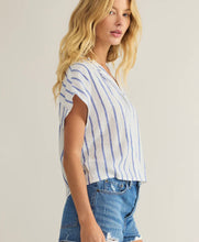 Load image into Gallery viewer, Z Supply PARALLEL STRIPED LINEN TOP