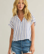 Load image into Gallery viewer, Z Supply PARALLEL STRIPED LINEN TOP