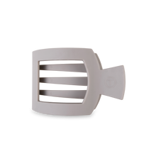 Load image into Gallery viewer, TELETIES - Square Flat Hair Clip | Med. | Silver Flames