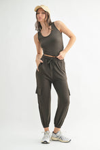 Load image into Gallery viewer, Brushed Hacci Lounge Tank Top