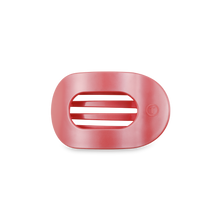 Load image into Gallery viewer, TELETIES - Round Flat Hair Clip | Small | Calming Coral