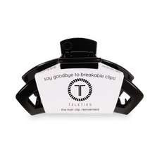 Load image into Gallery viewer, TELETIES - Open Jet Black Small Hair Clip