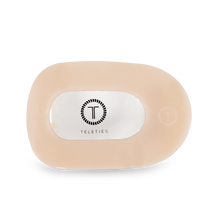 Load image into Gallery viewer, Almond Beige Large Flat Round Clip