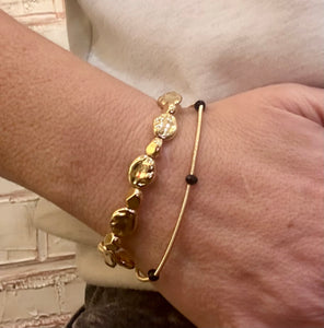 Gold and Black Stack