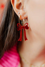 Load image into Gallery viewer, Taylor Shaye Designs - Lovie Bow Hoops
