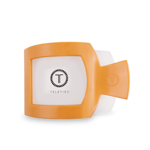 TELETIES - Square Flat Hair Clip | Large | Mango for it!