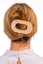 Load image into Gallery viewer, TELETIES - Round Flat Hair Clip | Medium | Sunny Days Ahead
