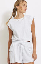 Load image into Gallery viewer, Cotton Terry Contrast Sweatshirt and Shorts
Set
