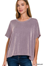 Load image into Gallery viewer, Zenana Ribbed Striped Oversized Top
