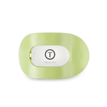Load image into Gallery viewer, TELETIES - Round Flat Hair Clip | Med. | Aloe, There!
