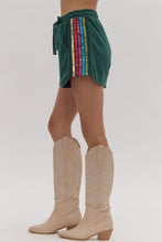Load image into Gallery viewer, Embellished Track Barbie Shorts
