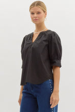 Load image into Gallery viewer, Bethany Band Collar Top
