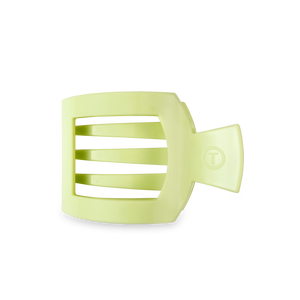TELETIES - Square Flat Hair Clip | Med. | Aloe, There!