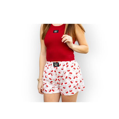 Lulu Mac BXCH-CHERRY BOXER SHORT