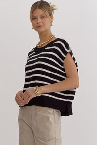 Cruella Stripe Top