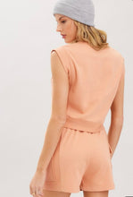 Load image into Gallery viewer, Cotton Terry Contrast Sweatshirt and Shorts
Set
