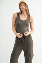 Load image into Gallery viewer, Brushed Hacci Lounge Tank Top
