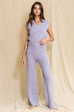Load image into Gallery viewer, Textured Pull On Wide Legs Pants
