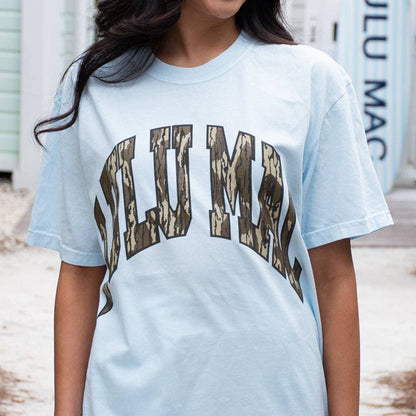 Lulu Mac Bottomland Chambray Comfort Colors Tee