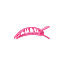 Load image into Gallery viewer, TELETIES - Square Flat Hair Clip | Small | Paradise Pink
