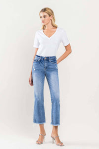 Amber High Rise Kick Flare