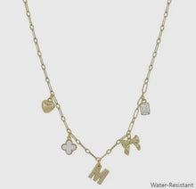 Load image into Gallery viewer, Initial Charm Necklace
