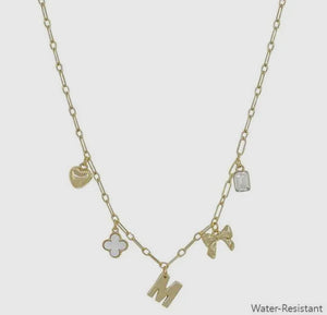Initial Charm Necklace