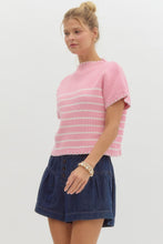 Load image into Gallery viewer, Soak it up Short Sleeve Sweater
