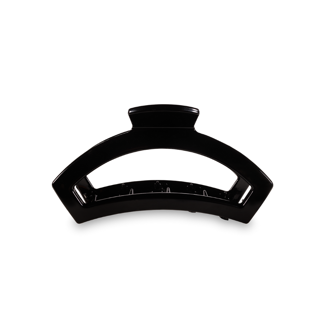 TELETIES - Open Jet Black Small Hair Clip