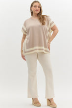Load image into Gallery viewer, Curvy Boxy Knit Top
