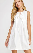 Load image into Gallery viewer, Pin-Tuck Detail Mini Dress
