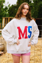 Load image into Gallery viewer, MISSISSIPPI &#39;MISSISSIPPI &amp; MS&#39; Reversible Sweatshirt
