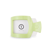 Load image into Gallery viewer, TELETIES - Square Flat Hair Clip | Med. | Aloe, There!
