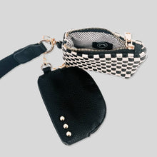 Load image into Gallery viewer, Pretty Simple - Wonderlust Woven Dual Pouch Wristlet
