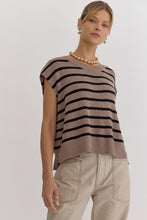 Load image into Gallery viewer, Cruella Stripe Top
