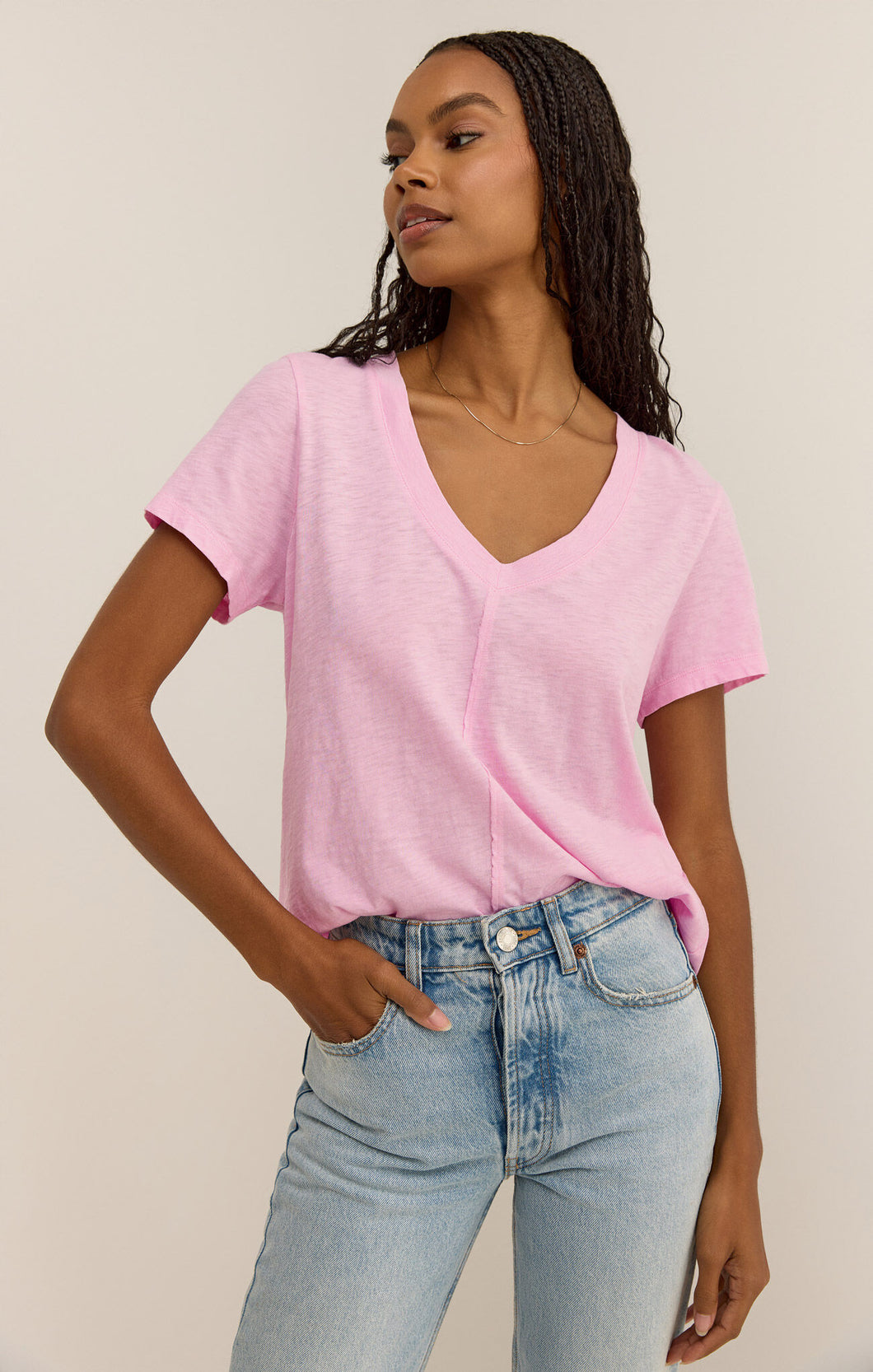 Asher V-Neck Top