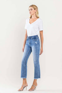 Amber High Rise Kick Flare