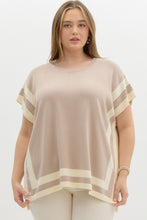 Load image into Gallery viewer, Curvy Boxy Knit Top
