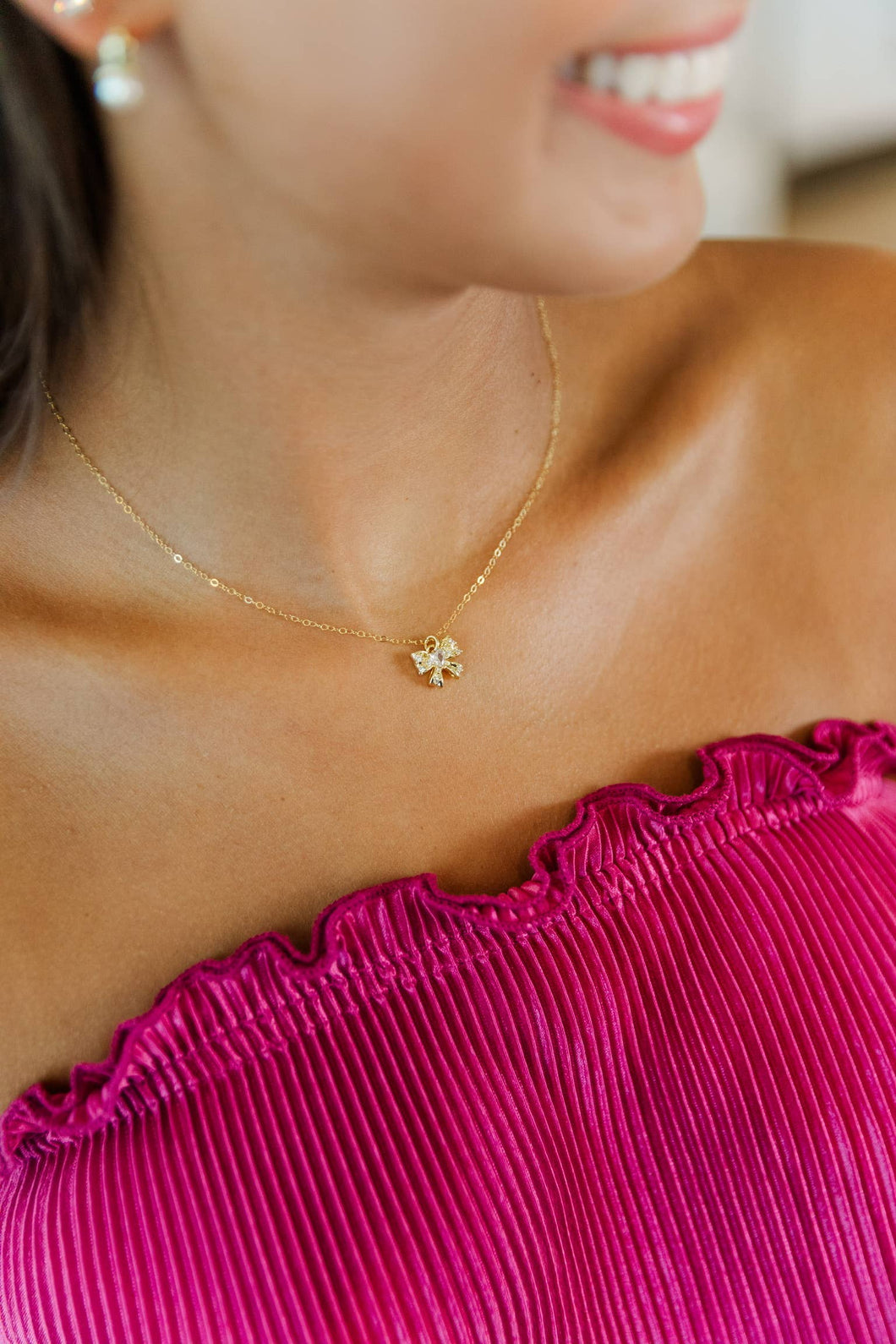 Taylor Shaye Designs - Diana Bow Necklace