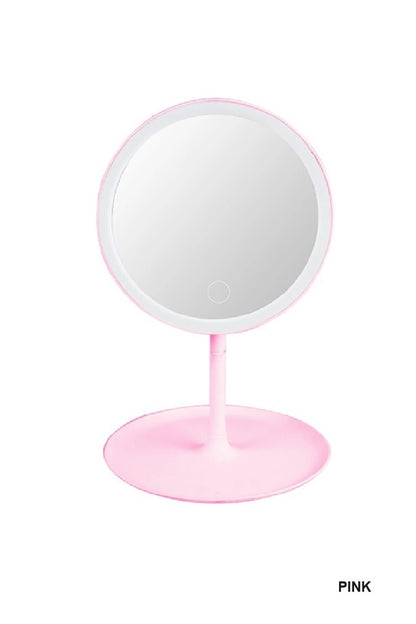 MAGNIFYING LED MAKEUP VANITY MIRROR