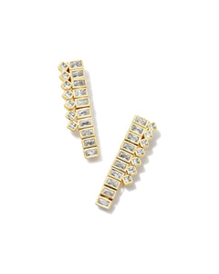 Gracie Tennis Linear Earrings