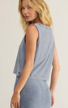 Load image into Gallery viewer, ZSupply Sloan V Neck Top-Denim
