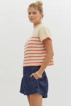 Load image into Gallery viewer, Soak it up Short Sleeve Sweater
