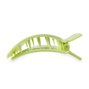 TELETIES - Square Flat Hair Clip | Large | Aloe, There!